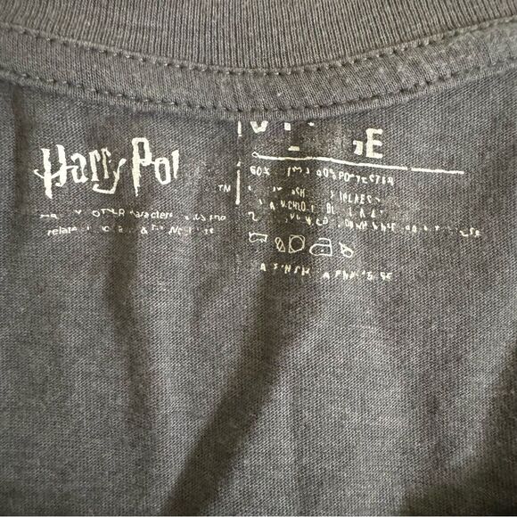 Harry Potter Gryffindor Brave Raglan Tee Shirt Top Size XL - Picture 3 of 3